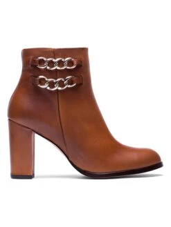 Elodie Leren Enkelboots Lichtbruin -Gstar Kleding Winkel elodie leren enkelboots lichtbruin 1