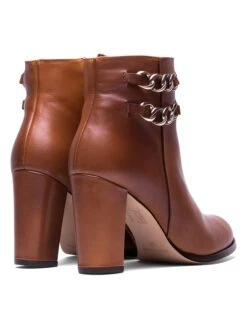 Elodie Leren Enkelboots Lichtbruin -Gstar Kleding Winkel elodie leren enkelboots lichtbruin 2
