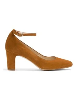 Elodie Leren Pumps "Gabrielle" Lichtbruin