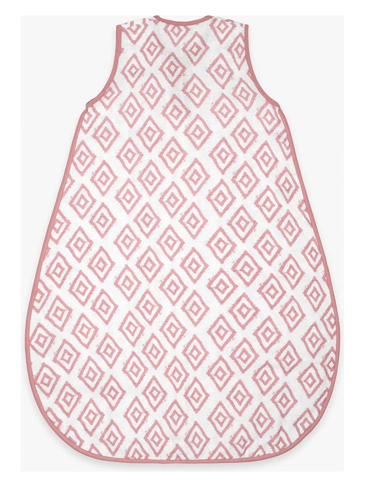 Babyslaapzak Wit/lichtroze 4 Babyslaapzak Wit/lichtroze - Afbeelding 2