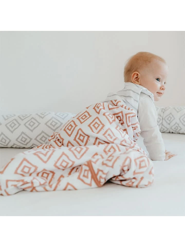 Babyslaapzak Wit/lichtroze 9 Babyslaapzak Wit/lichtroze - Afbeelding 7