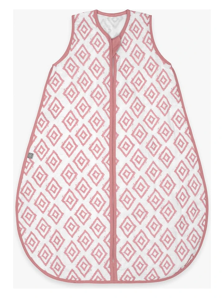 Babyslaapzak Wit/lichtroze 3 Babyslaapzak Wit/lichtroze