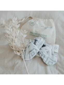 Kruipschoentjes Grijs -Gstar Kleding Winkel emmaandnoah kruipschoentjes grijs 4