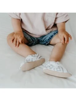 Kruipschoentjes Grijs -Gstar Kleding Winkel emmaandnoah kruipschoentjes grijs 5