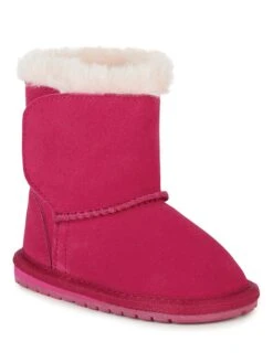 EMU Leren Kruipschoentjes "Toddler" Roze