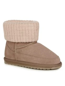 EMU Leren Winterboots "Eccles" Taupe