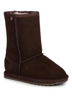 EMU Leren Winterlaarzen "Wallaby Lo" Bruin