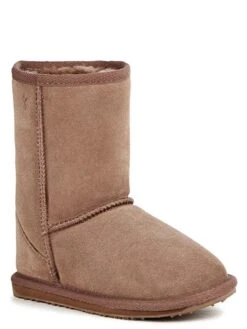 EMU Leren Winterlaarzen "Wallaby Lo" Taupe