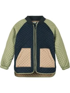 Thermo-jas Groen/zwart/beige