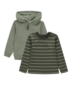 ESPRIT 2-delige Outfit Kaki