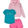 ESPRIT 3-delige Outfit Roze/lichtroze/mintgroen -Gstar Kleding Winkel esprit 3 delige outfit roze lichtroze mintgroen