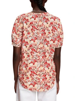 ESPRIT Blouse Beige/rood 8 ESPRIT Blouse Beige/rood -Gstar Kleding Winkel esprit blouse beige rood 2