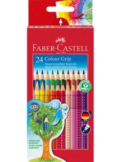 Faber-Castell Kleurpotloden "Colour Grip" - 24 Stuks
