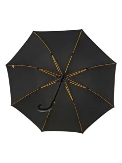 Paraplu Zwart/oranje - Ø 125 Cm -Gstar Kleding Winkel falcone paraplu zwart oranje o 125 cm 2