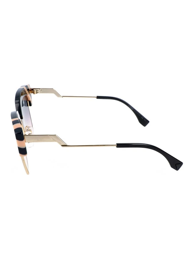 FENDI Dameszonnebril Zwart/lichtroze 5 FENDI Dameszonnebril Zwart/lichtroze - Afbeelding 3