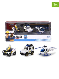 3-delige Set: Inzetvoertuigen "Sam" - Vanaf 3 Jaar