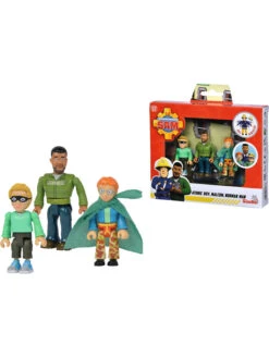 3-delige Speelfigurenset "Sam Superhelden" - Vanaf 3 Jaar -Gstar Kleding Winkel feuerwehrmann sam 3 delige speelfigurenset sam superhelden vanaf 3 jaar 2