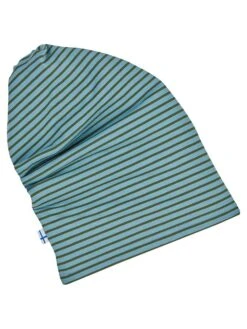 2-in1-colsjaal "Tunneli" Turquoise - (L)45 X (B)25 Cm