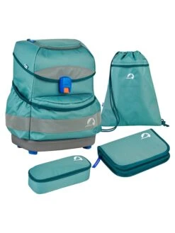 4-delige Schoolset "Buddy" Mintgroen