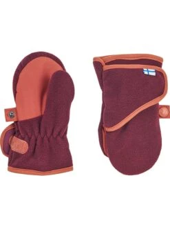 Wanten "Lapanen" Bordeaux/oranje