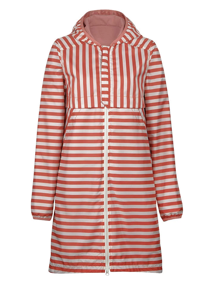 Omkeerbare Regenmantel "Vuono" Lichtroze 4 Omkeerbare Regenmantel "Vuono" Lichtroze - Afbeelding 2