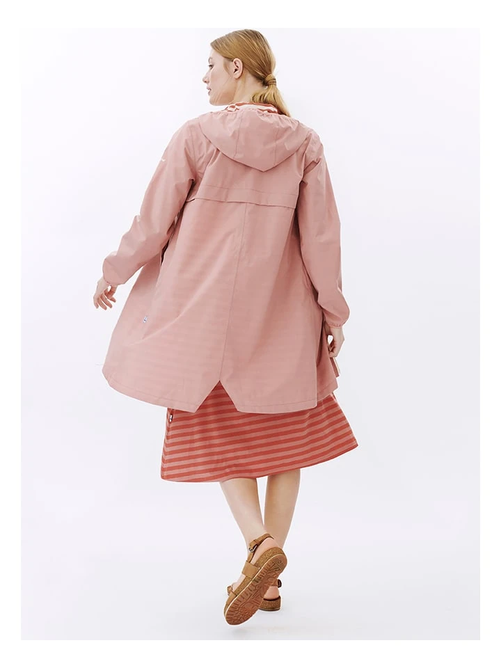 Omkeerbare Regenmantel "Vuono" Lichtroze 7 Omkeerbare Regenmantel "Vuono" Lichtroze - Afbeelding 5