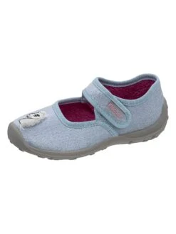 Pantoffels Lichtblauw