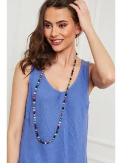 Linnen Top "Beauvais" Blauw -Gstar Kleding Winkel fleur de lin linnen top beauvais blauw 3