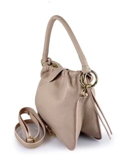 Leren Handtas "Belen" Nude - (B)28 X (H)22 X (D)10 Cm -Gstar Kleding Winkel florence bags leren handtas belen nude b 28 x h 22 x d 10 cm 1
