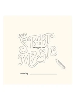 FOLIA Kleurboek "Me Time" - (L)23 X (B)23 Cm -Gstar Kleding Winkel folia kleurboek me time l 23 x b 23 cm 5