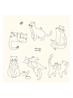 FOLIA Kleurboek "Me Time" - (L)23 X (B)23 Cm -Gstar Kleding Winkel folia kleurboek me time l 23 x b 23 cm 9