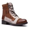 Boots Bruin/beige -Gstar Kleding Winkel foreverfolie boots bruin beige