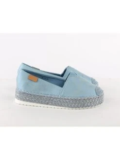 Espadrilles Lichtblauw