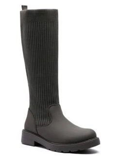 Laarzen Kaki -Gstar Kleding Winkel foreverfolie laarzen kaki 1