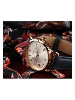 Fossil Kwartshorloge "Copeland" Donkerblauw/roségoudkleurig/wit -Gstar Kleding Winkel fossil kwartshorloge copeland donkerblauw rosegoudkleurig wit 3