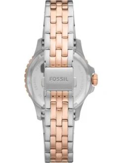Fossil Kwartshorloge "FB" Zilverkleurig/roségoudkleurig -Gstar Kleding Winkel fossil kwartshorloge fb zilverkleurig rosegoudkleurig 2