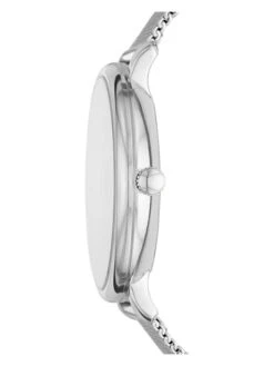 Fossil Kwartshorloge "Jacqueline" Zilverkleurig/wit -Gstar Kleding Winkel fossil kwartshorloge jacqueline zilverkleurig wit 2