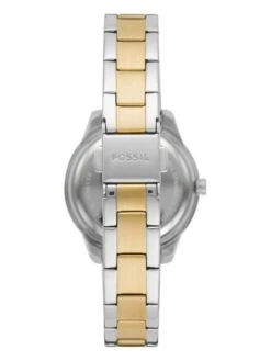 Fossil Kwartshorloge "Stella" Zilverkleurig/goudkleurig/parelmoer -Gstar Kleding Winkel fossil kwartshorloge stella zilverkleurig goudkleurig parelmoer 1