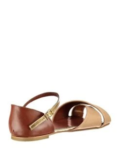 Fox Sandalen Bruin/beige -Gstar Kleding Winkel fox sandalen bruin beige 2