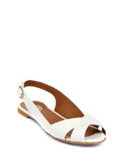 Fox Slingballerina's Wit -Gstar Kleding Winkel fox slingballerinas wit 1