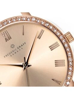 Kwartshorloge Roségoudkleurig -Gstar Kleding Winkel frederic graff kwartshorloge rosegoudkleurig 2