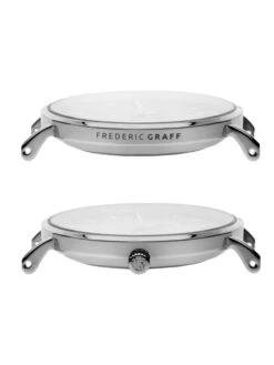 Kwartshorloge Zwart/zilverkleurig/parelmoer -Gstar Kleding Winkel frederic graff kwartshorloge zwart zilverkleurig parelmoer 1