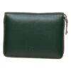 Leren Portemonnee "Darling Bubbly Midi" Donkergroen - (B)13 X (H)10 X (D)2,5 Cm