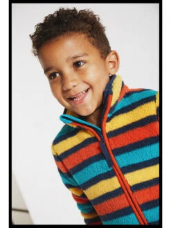 Frugi Fleece Vest Meerkleurig