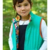 Frugi Omkeerbare Bodywarmer Turquoise -Gstar Kleding Winkel frugi omkeerbare bodywarmer turquoise