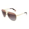 Furla Dameszonnebril Goudkleurig-lichtroze/grijs -Gstar Kleding Winkel furla dameszonnebril goudkleurig lichtroze grijs