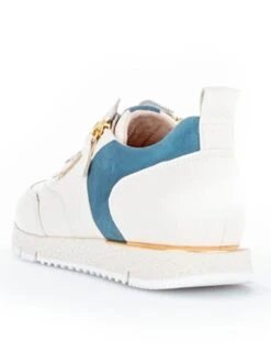 Gabor Leren Sneakers Wit/turquoise -Gstar Kleding Winkel gabor leren sneakers wit turquoise 6