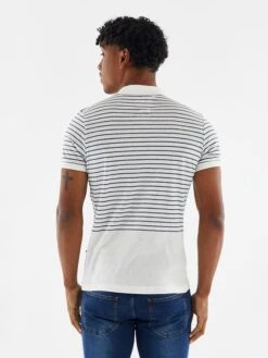 Poloshirt Wit/zwart -Gstar Kleding Winkel galvanni poloshirt wit zwart 2