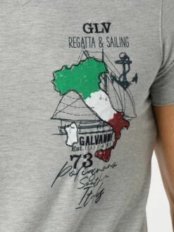 Shirt Lichtgrijs/meerkleurig -Gstar Kleding Winkel galvanni shirt lichtgrijs meerkleurig 2