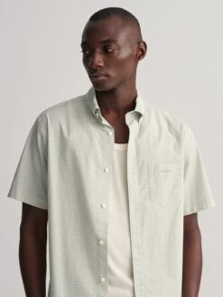 Gant Blouse - Regular Fit - Lichtgroen -Gstar Kleding Winkel gant blouse regular fit lichtgroen 3